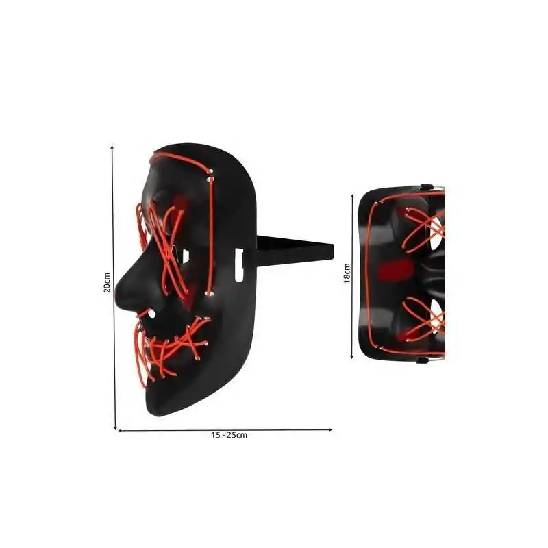 Maschera illuminata a led Maschera illuminata a led