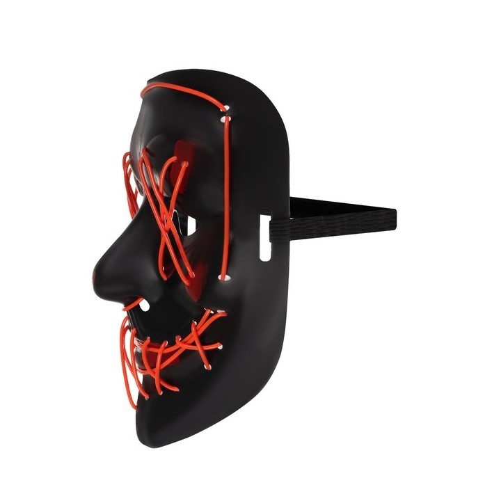 Maschera illuminata a led