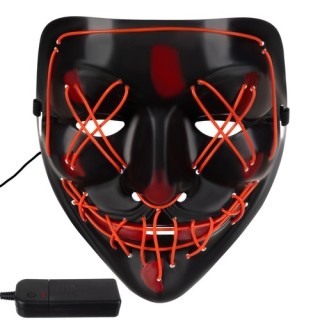 Maschera illuminata a led