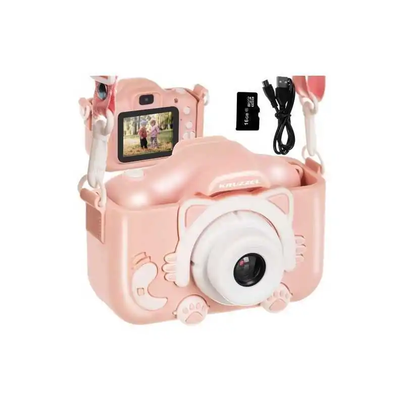 Fotocamera per bambini digitale rosa ac16951