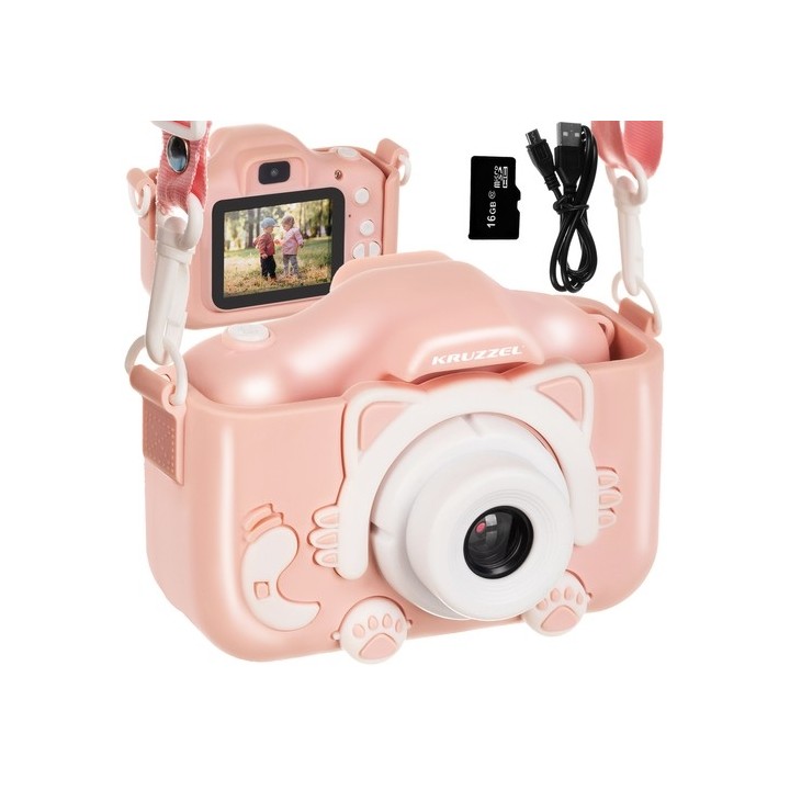 Fotocamera per bambini digitale rosa ac16951