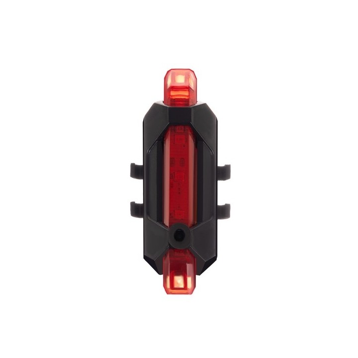 Luce per bicicletta a led usb + luce posteriore