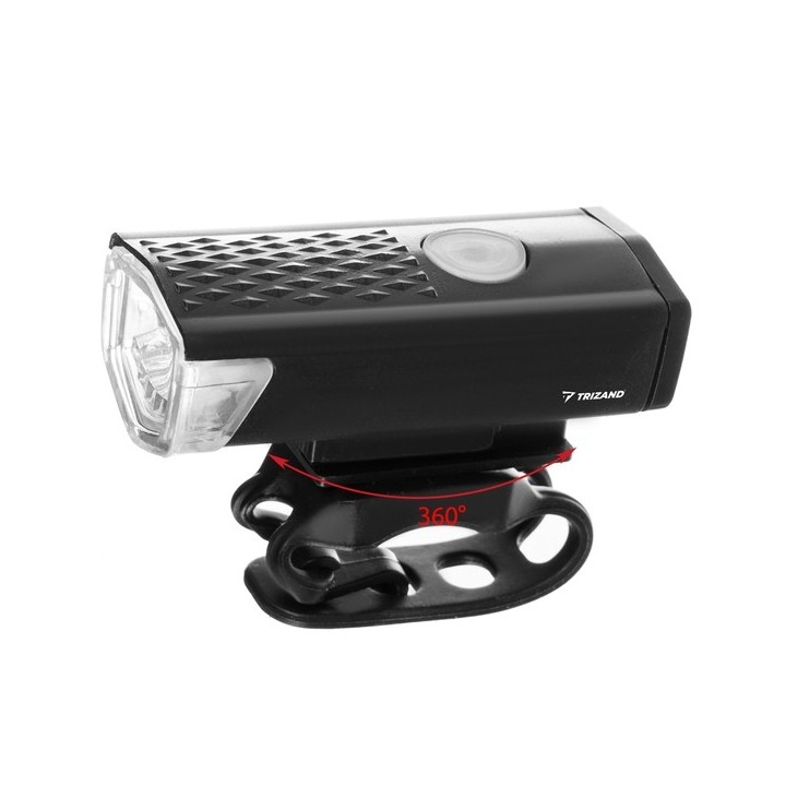 Luce per bicicletta a led usb + luce posteriore