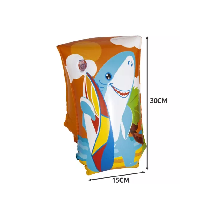 Bracciolo gonfiabile BESTWAY 32102 con motivo pinguino vista frontale