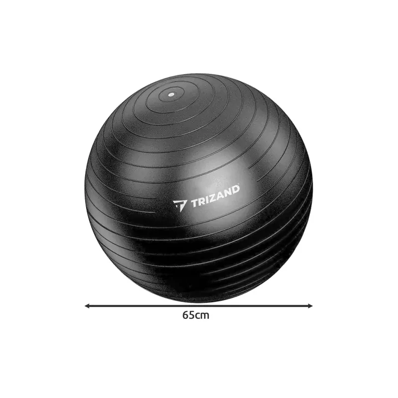 Palla da ginnastica 65cm con pompa trizand 19182