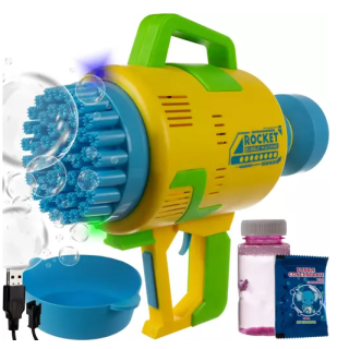 Macchina per bolle bazooka kruzzel 20933 pistola