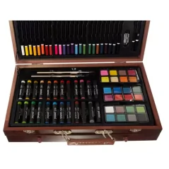 Kit pittura in valigia - 128 pezzi maaleo 21644