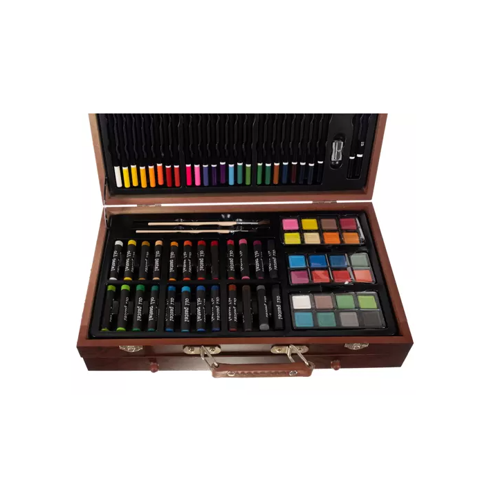 Kit pittura in valigia - 128 pezzi maaleo 21644