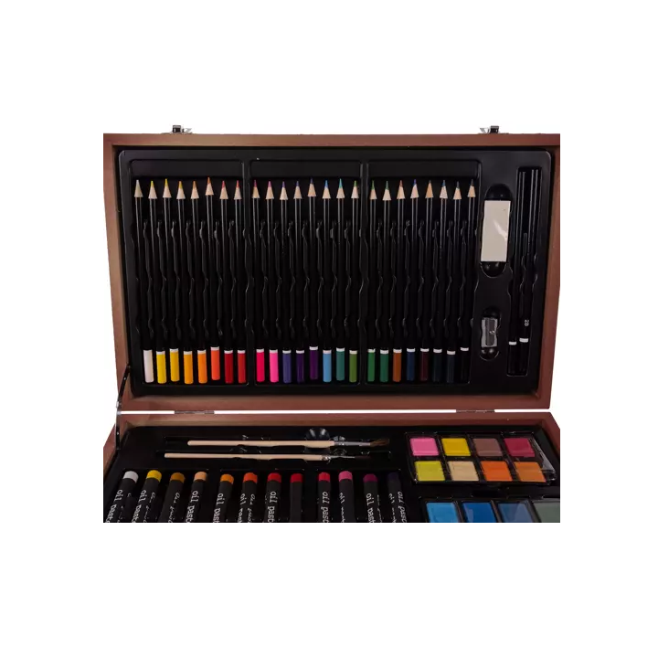 Kit pittura in valigia - 128 pezzi maaleo 21644