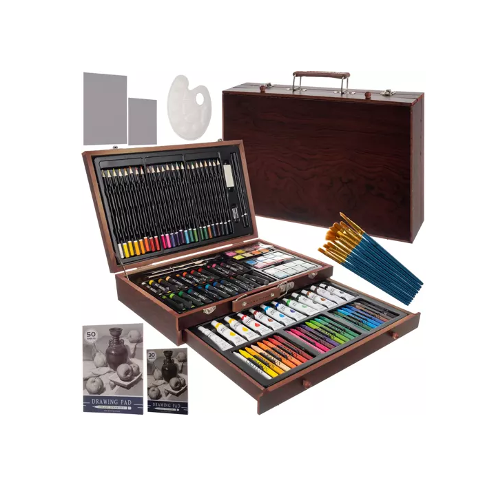 Kit pittura in valigia - 128 pezzi maaleo 21644