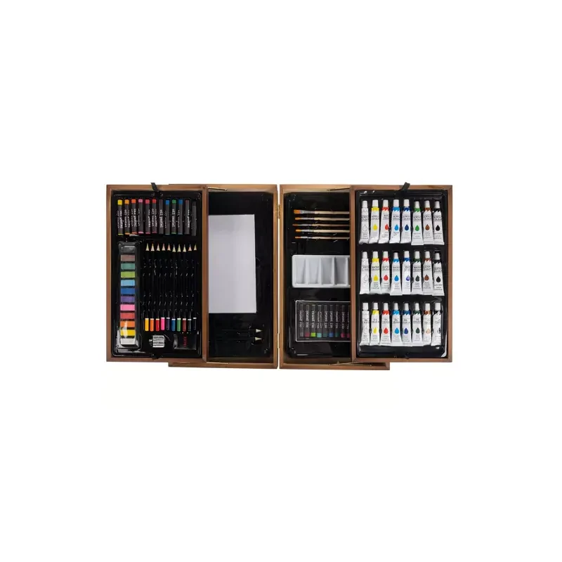 Kit pittura in valigia - 85 pz. maaleo 21633