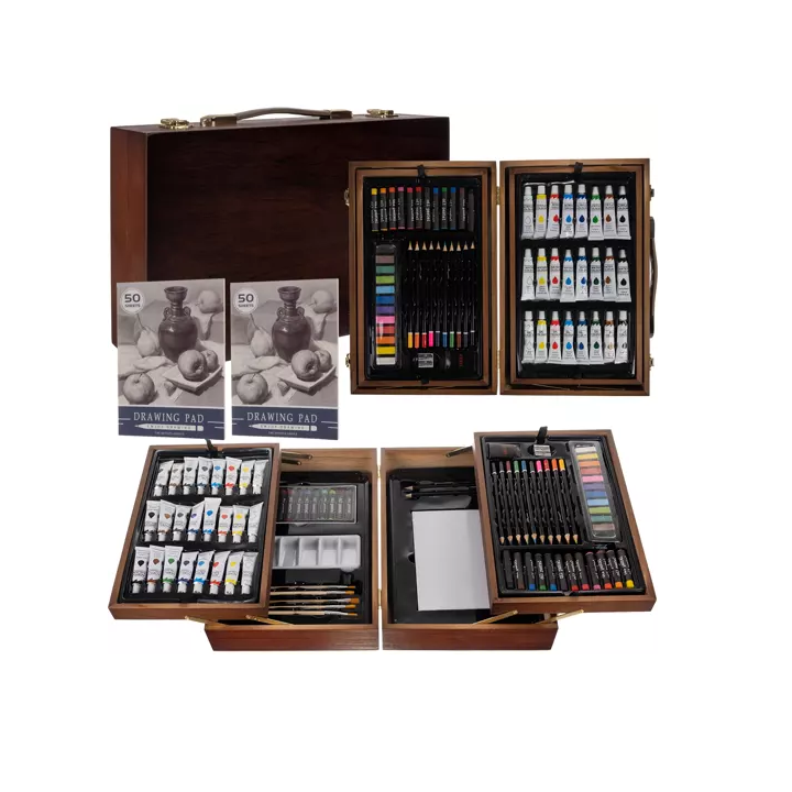 Kit pittura in valigia - 85 pz. maaleo 21633
