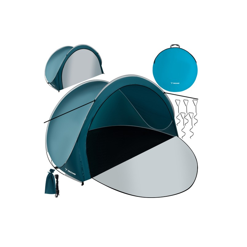 Tenda da spiaggia 200x120x110cm trizand 21267
