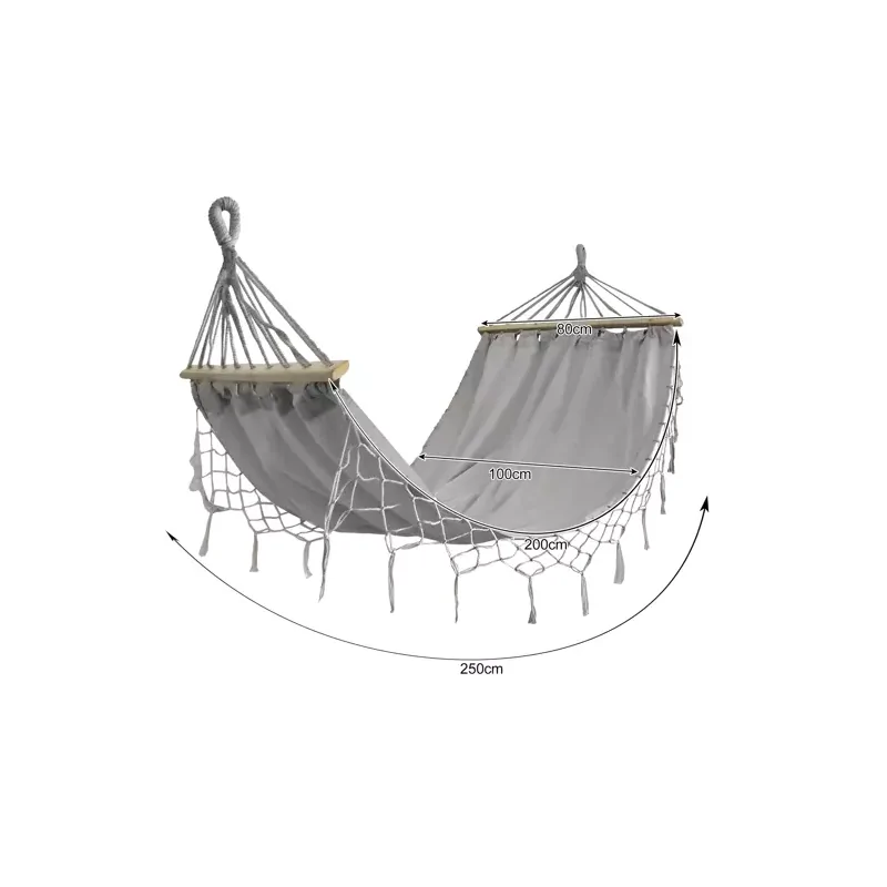 Amaca da giardino 200x100cm gardlov 21079 Amaca da giardino 200x100cm gardlov 21079