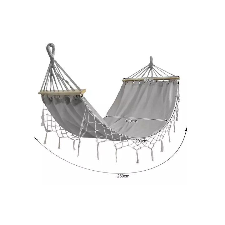 Amaca da giardino 200x100cm gardlov 21079