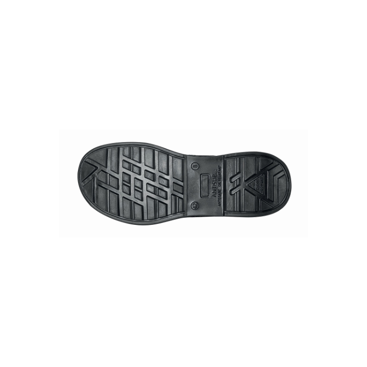 Vista laterale U-POWER Ryan S3 con puntale Airtoe aluminium e caratteristiche suola antiscivolo