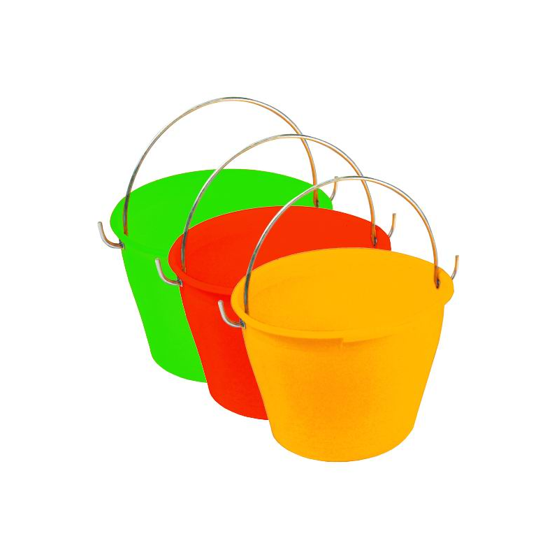 Seau en plastique pour les constructeurs