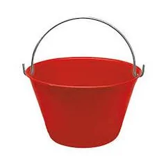 Secchio in plastica per muratore