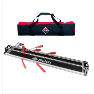 Tagliapiastrelle manuale RUBI hit-1200 n vista frontale con valigetta