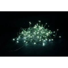 300 LED BIANCHI, GIOCHI L., X EST., LUCI 10MT., CAVO 4MT., TRASF. IP44