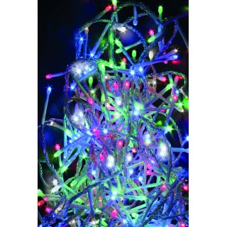 192 LED MULTI, GIOCHI L. E CAVO TRASP. X EST., TRASF. IP44, CAVO ALIM. MT.4, CAVO LUCI MT.8