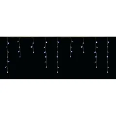 TENDA SFALSATA 100 LED BIANCHI, MT.3,80X0,70 C/GIOCHI L.