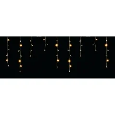 TENDA SFALSATA 100 LED BIANCO CALDO, MT.3,80X0,70 C/GIOCHI L.