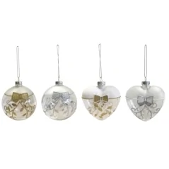 SFERA VETRO 80MM DECORATA, FORME E DEC. ASS.