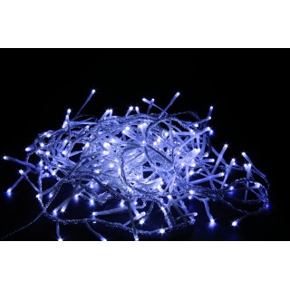 192 LED BIANCHI, GIOCHI L., X EST., TRASF. IP44, CAVO ALIM. MT.4, LUNGH. CAVO LUCI 8