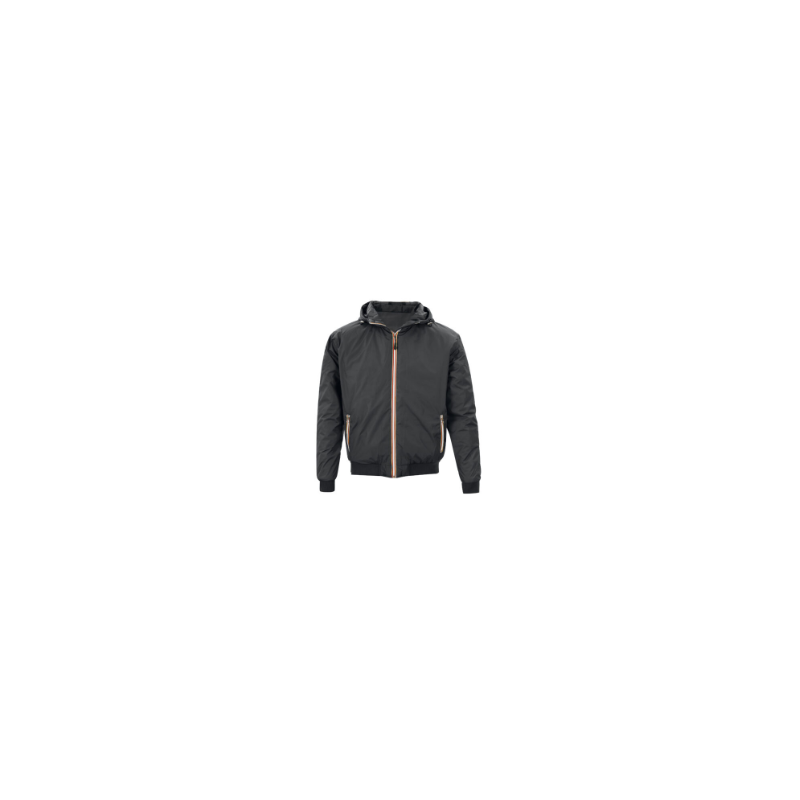 Giubbotto nylon/poliestere grigio