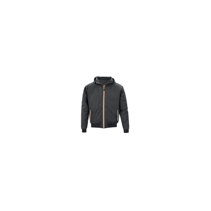 Giubbotto nylon/poliestere grigio