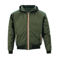 copy of Giubbotto nylon/poliestere grigio/verde