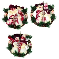 FUORIPORTA CIRCOLARE COUNTRY C/DOPPIO PUP., CM.27, 3 SOGG. ASS.