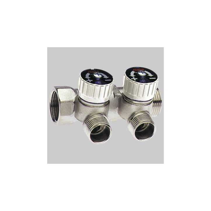 Collettore Lineare In Ottone Per Riscaldamento 3 Vie ICMA - Foto 13