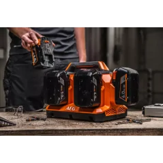 Caricabatteria sequenziale 6 porte