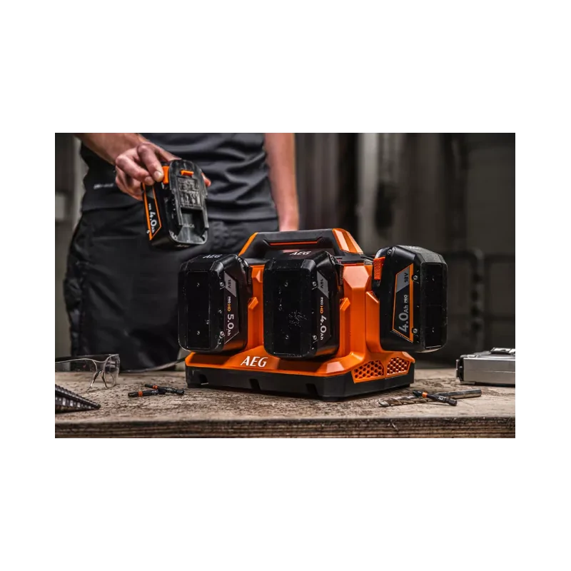 Caricabatteria sequenziale 6 porte