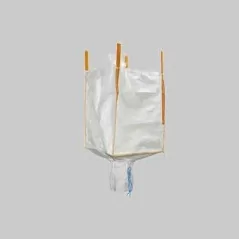 Saccone in polipropilena con valvola di scarico big bag cm 90x90x120h-portata 1000 kg