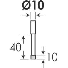 Foretto a secco express attacco Ø10