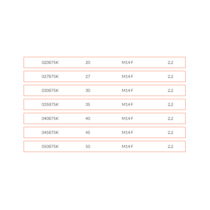 Foretto secco one express M14