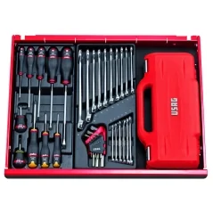 Boîte modulaire assortie avec douilles hexagonales