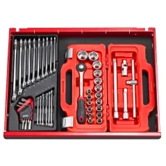 Boîte modulaire assortie avec douilles hexagonales