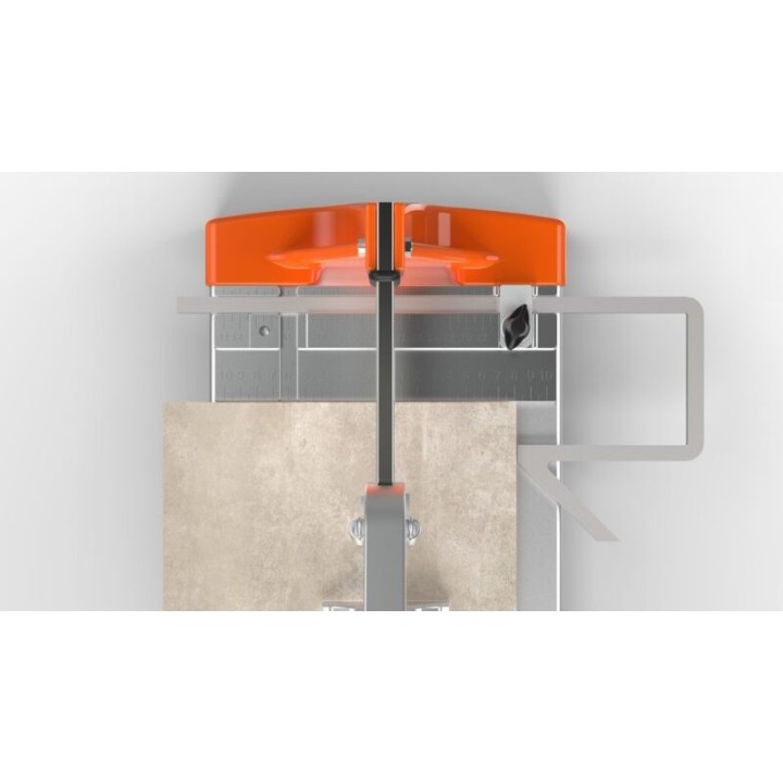 Extensions latérales pour grands formats sur le coupe-carreaux