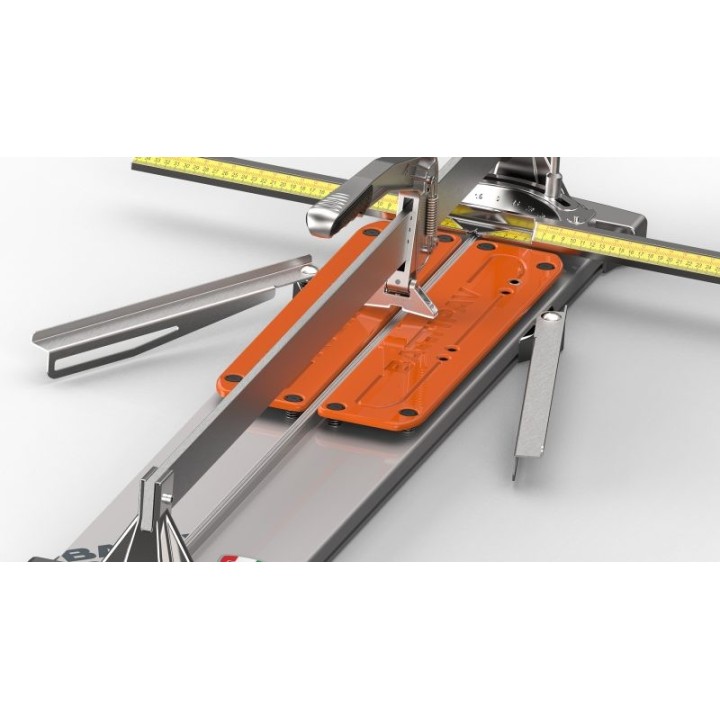 Extensions latérales pour grands formats sur le coupe-carreaux