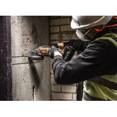 Kit meuleuse d'angle 115 mm sans balais 18V DMS Aeg Kit meuleuse d'angle 115 mm sans balais 18V DMS Aeg