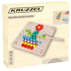 Puzzle de perles en bois Puzzle de perles en bois
