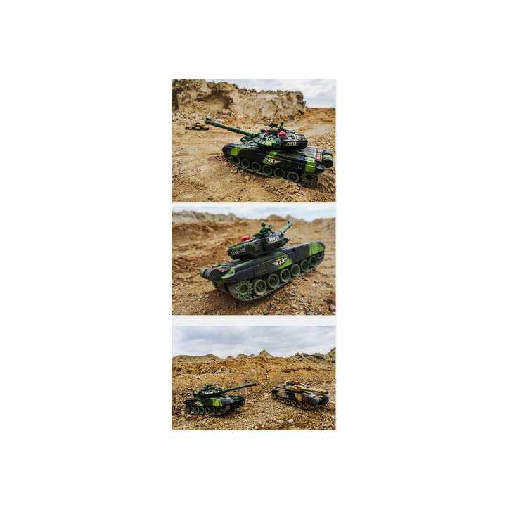 33CM Rc Carro Armato di guerra telecomandato Carro cingolato Veicolo