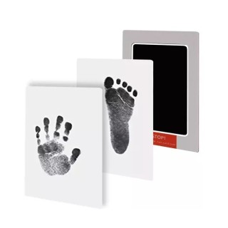 Tampone con inchiostro per impronta mano/piede