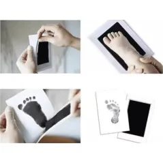 Tampone con inchiostro per impronta mano/piede