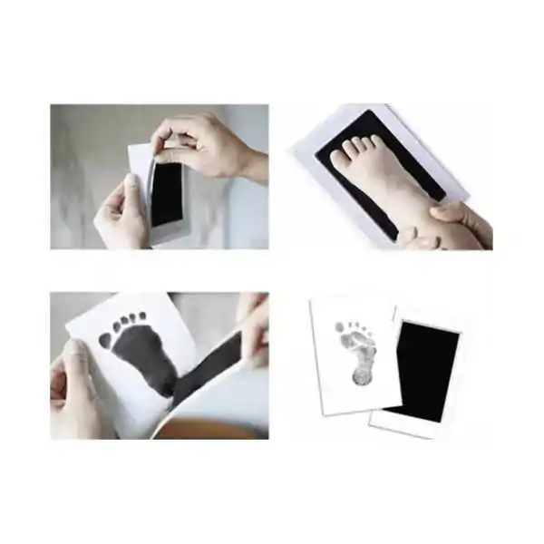 Tampone con inchiostro per impronta mano/piede