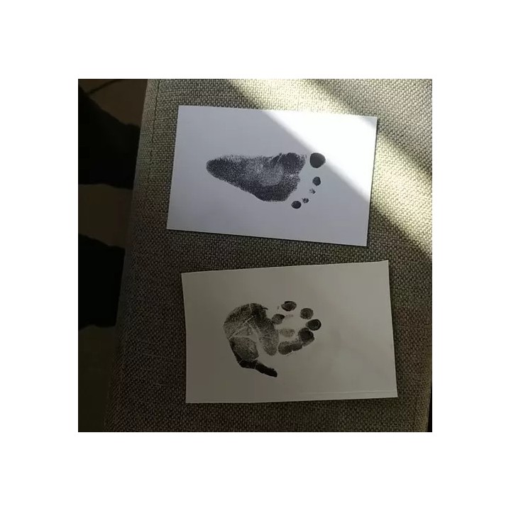 Tampone con inchiostro per impronta mano/piede